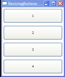 WPF Resizing Buttons