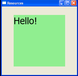 WPF Resources From Markup