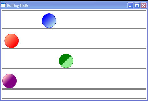 WPF Rolling Ball Animation