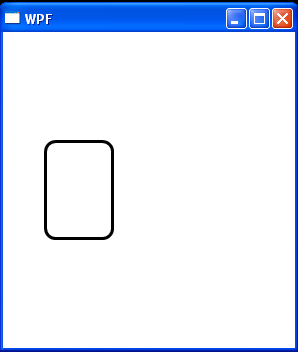 WPF Set Radius X And Radiux Y For Rectangle