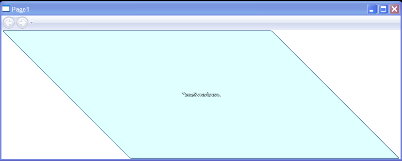 WPF Skew Transform Applied