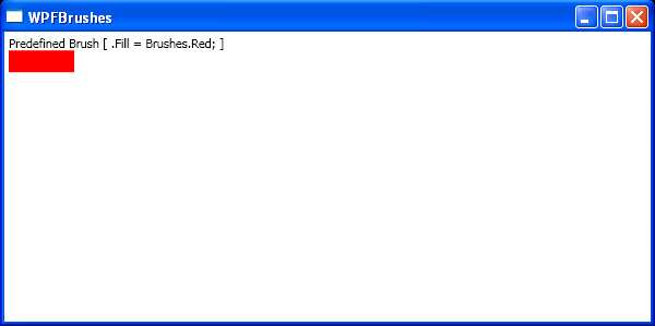 WPF Solid Color Brush In Code With Predefined Brush