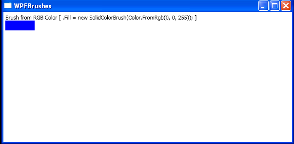 WPF Solid Color Brush In Code With Solid Color Brush And R G B Color