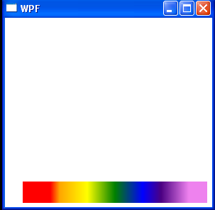 WPF Stroke With Horizontal Multicolor Linear Gradient Brush