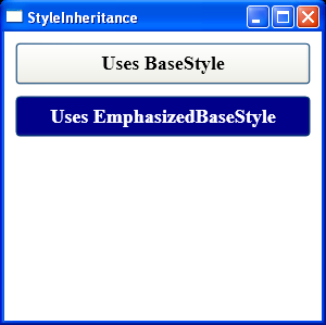 WPF Style Inheritance