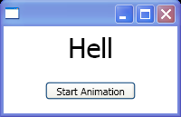 WPF Text Animation