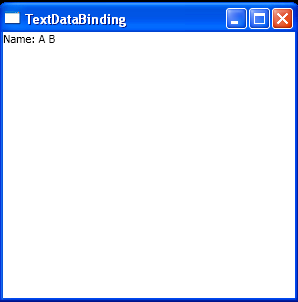WPF Text Data Binding