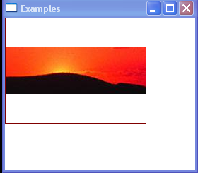 WPF The Image Brushs Content Is Vertically Centered