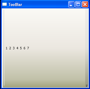 WPF Tool Bar With Overflow Mode Never As Needed Always