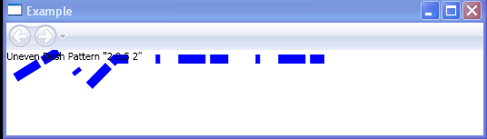 WPF Uneven Dash Pattern2052