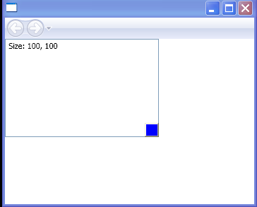 WPF Use A Thumb To Resize A Canvas Control By Responding To The Drag Delta Event