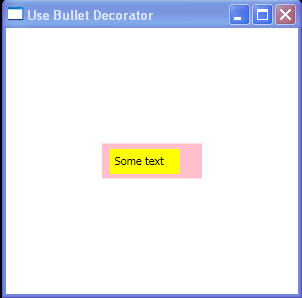 WPF Use Bullet Decorator