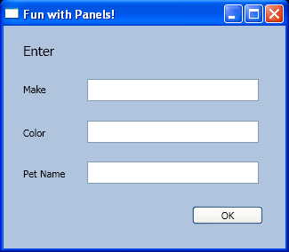 WPF Use Canvas To Layout Buttons And Labels