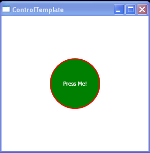 WPF Use Control Template And Event Handler