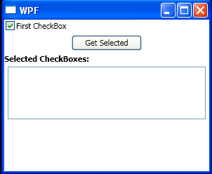 WPF Use Linq To Get Checked Check Box