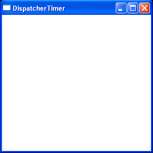 WPF Using A Dispatcher Timer