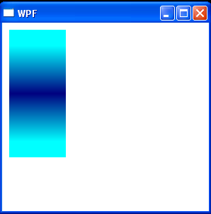 WPF Vertical Reflected Linear Gradient Brush Static Resource