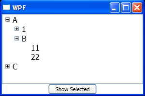WPF View And Select Items Using A Tree