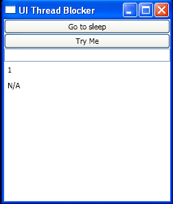 WPF W P F Threading