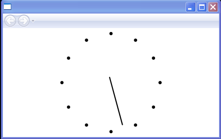 WPF Xaml Clock