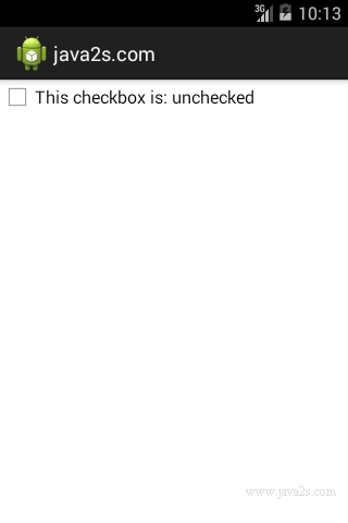 Change CheckBox text on select event Change CheckBox text on select event