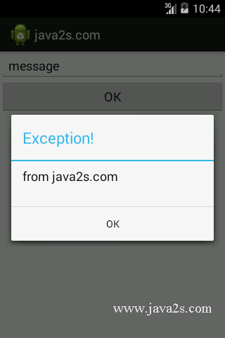 Use AlertDialog to display text from EditText Use AlertDialog to display text from EditText
