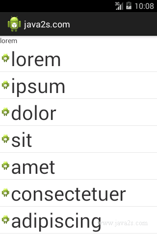 Extends ArrayAdapter to create Iconic Adapter for ListView Extends ArrayAdapter to create Iconic Adapter for ListView