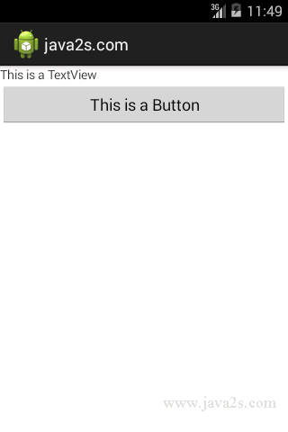 Create LinearLayout Programmatically Create LinearLayout Programmatically