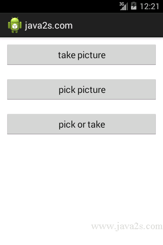 Pick a picture Pick a picture