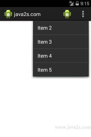 Customize the Action Items and Application Icon Customize the Action Items and Application Icon