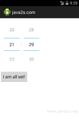 Set TimePicker to 24 Hour View Set TimePicker to 24 Hour View