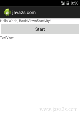 Create an activity and do task with Thread Create an activity and do task with Thread