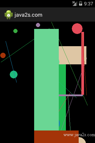 Draw Random Shapes on Canvas Draw Random Shapes on Canvas