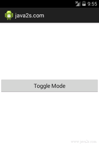 Set System UI Visibility Set System UI Visibility