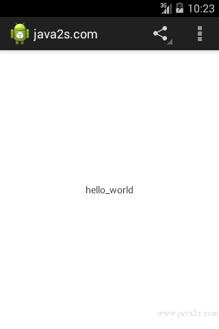 Use ShareActionProvider Use ShareActionProvider