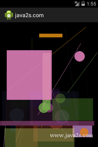 Redraw Canvas by calling invalidate method Redraw Canvas by calling invalidate method