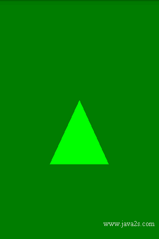 Draw a Triangle using OpenGL Draw a Triangle using OpenGL