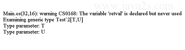 check generic parameter type c#