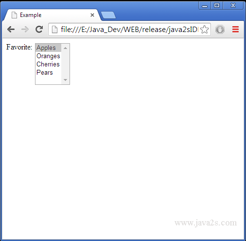 html make element selectable