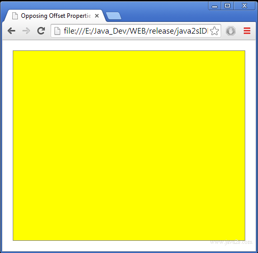 Center A Div Element With Absolute To Four Directions In Html