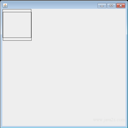 Translate a Shape in Java