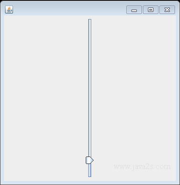 Set extent value to JSlider in Java
