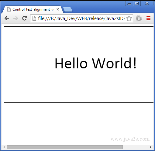 Control Text Alignment Vertically And Horizontally On Html5 Canvas