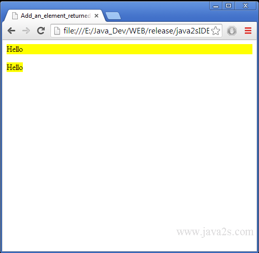 image document getelementbyid