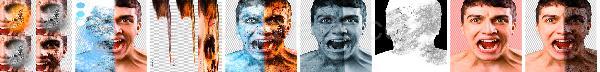 Photoshop Character Face Burn Tutorial Photoshop Character Face Burn Tutorial