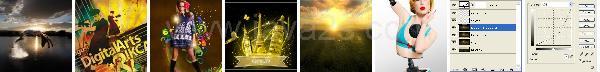 Photoshop Light Image Tutorial Photoshop Light Image Tutorial