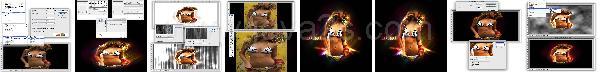 Photoshop Character Girl Sparkle Tutorial Photoshop Character Girl Sparkle Tutorial