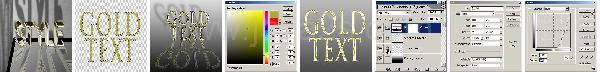 Photoshop Text Gold Tutorial Photoshop Text Gold Tutorial