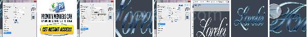 Photoshop Text Elegant Tutorial Photoshop Text Elegant Tutorial