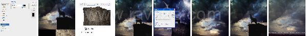 Photoshop Nature Moon Tutorial Photoshop Nature Moon Tutorial